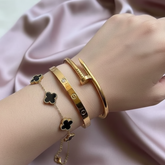 LUXE BLACK CLOVER-CARTIER-NAIL