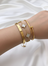 LUXE WHITE CLOVER-CARTIER-NAIL