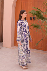 Ivory Blue 1 PC