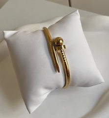 LUXE NAIL BANGLE - 18K GOLD PLATED